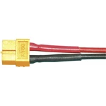 Modelcraft akumulátor prepojovací kábel [1x XT60 zásuvka - 1x kábel, otvorený koniec] 10.00 cm 4.0 mm²  58368-10