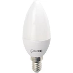 LightMe LM85147 LED  En.trieda 2021 F (A - G) E14 sviečkový tvar 6 W = 40 W teplá biela (Ø x d) 37 mm x 99 mm stmievateľ