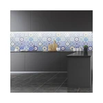 Sada 24 nástenných samolepiek Ambiance Wall Stickers Tiles Flamenco, 10 × 10 cm