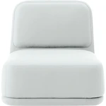 Striebornosivé kreslo Softline Standby Medium