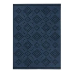 Tmavomodrý dvojvrstvový koberec Flair Rugs MATCH Eve Trellis, 170 x 240 cm