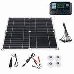 100W Solar Panel Kit 12V Battery Charger 10-100A Controller For Ship Motorcycles Boat
