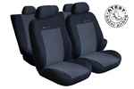 AUTOMEGA Autopotahy Seat Alhambra II, od r. 2010, 5 míst, dětská sedačka,šedo černé