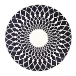 Koberec Vitaus Perhena, ⌀ 80 cm