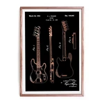 Obraz Really Nice Things Fender Guitar, 65 x 45 cm