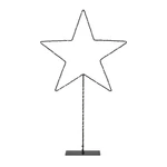 Čierna vianočná svetelná dekorácia Markslöjd Alpha Star