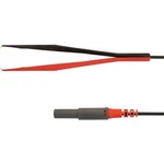 Schützinger KML 7848 Au / PZ / 150 / RT měřicí kabel [zástrčka 4 mm - Kelvinova svorka] červená