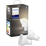 LED žárovka (sada 2 ks) Philips Lighting Hue White, GU10, 5.2 W, N/A