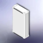 Univerzální pouzdro TEKO MTK580PK.1, 90 x 52 x 21 , stříbrná, 1 ks