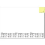 Sigel HO490 psací podložka roční plán bílá (š x v) 595 mm x 410 mm