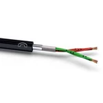 Kabel pro požární hlásiče A-2Y(L)2Y VOKA Kabelwerk 10357300 10357300, 10 x 2 x 0.60 mm², černá (RAL 9005), 100 m