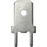 Faston zástrčka Vogt Verbindungstechnik 3866g.68 6.3 mm x 180 °, bez izolace, kov, 100 ks