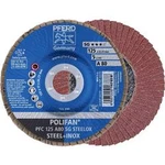 Vějířovitý brusný kotouč PFERD PFC 125 A 80 SG STEELOX 67708125, Ø 125 mm/