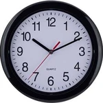 Quartz nástěnné hodiny EUROTIME 22221, vnější Ø 25 cm, černá