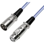 Mikrofonní XLR propojovací kabel Paccs HMC52BL040SD, 4.00 m, modrá