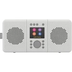 Internetové stolní rádio Pure Elan Connect+, AUX, Bluetooth, DAB+, internetové rádio, FM, Wi-Fi, šedá