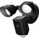 Bezpečnostní kamera ring Floodlight Cam Wired Plus Black 8SF1P1-BEU0, Wi-Fi, 1920 x 1080 Pixel