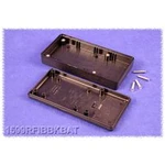 Plastová krabička Hammond Electronics 1599RFIBBKBAT, 130 x 65 x 25 mm, ABS, IP54, černá, 1 ks