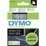 Páska do štítkovače DYMO 45020 Barva pásky: transparentní Barva písma:bílá 12 mm 7 m