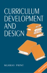 Curriculum Development and Design