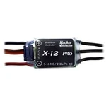 Regulátor otáček Brushless Hacker X-Pro, 5 - 10 NiCd / 2 - 3 LiPo, 12 A, JR