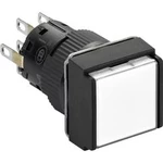 Světelné tlačítko Schneider Electric XB6ECF1B2P, 250 V, 3 A, černá, bílá, 1 ks