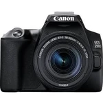 Digitální zrcadlovka Canon EOS 250 D vč. EF-S 18-55 mm IS 25.80 Megapixel černá 4K video, Bluetooth, otočný a naklápěcí displej, Wi-Fi