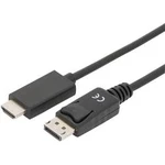 DisplayPort / HDMI kabelový adaptér Digitus [1x zástrčka DisplayPort - 1x HDMI zástrčka] černá 2.00 m