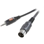 Konektor DIN / jack audio kabel SpeaKa Professional SP-7869804, 1.50 m, černá