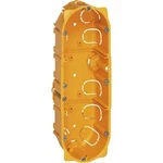 Legrand 080043 LEGRAND krabice pod omítku 3násobný T40mm 080043 žlutá