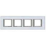 Legrand rám Axolute zelená HA4802M4HVKA