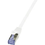 Síťový kabel RJ45 LogiLink CQ3121S, CAT 6A, S/FTP, 30.00 m, bílá