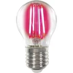 LED žárovka LightMe LM85314 230 V, E27, 4 W, červená, B (A++ - E), kapkovitý tvar, vlákno, 1 ks