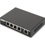 Síťový switch Digitus, DN-95330, 4 porty, 1 GBit/s, funkce PoE