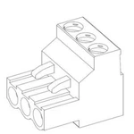 Zástrčkový konektor na kabel TE Connectivity 796640-2, pólů 2, rozteč 5 mm, 1 ks