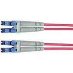 Optické vlákno kabel Telegärtner L00872A0003 [1x zástrčka LC - 1x zástrčka LC], 3.00 m, tyrkysová