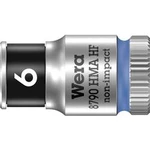 Vložka pro nástrčný klíč Wera 8790 HMA, 6 mm, vnější šestihran, 1/4" (6,3 mm), chrom-vanadová ocel 05003721001