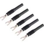 Redukce kabelová vidlice - banánek 4 mm VOLTCRAFT MSK-107 černá