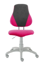ALBA dětská rostoucí židle FUXO V-line růžovo-šedá SKLADOVÁ