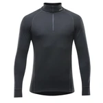 Funkční triko dlouhý rukáv Duo Active Merino 210 Zip Neck Devold® (Barva: Černá, Velikost: XXL)