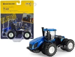 New Holland T9.645 Tractor with Dual Wheels Blue with AVEC PLM Intelligence 1/64 Diecast Model by ERTL TOMY