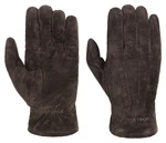 Stetson Zimné rukavice Stetson z prasaťa - tmavo hnedé