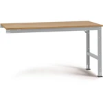 Manuflex AU6085.9006 UNIVERSAL Štandardný pracovný stôl s multiplexovou doskou, š xhxv = 1750 x 800 x 760-870 mm  Farba:
