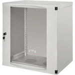 LogiLink W12F64G 19" nástenná rozvodná skriňa (š x v x h) 570 x 210 x 655 mm 12 U šedá (RAL 7035)