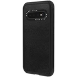 Black Rock Robust Real Leather zadný kryt na mobil Samsung Galaxy S10 čierna