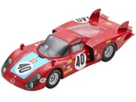 Alfa Romeo 33/2 40 Mario Casoni - Giampiero Biscaldi 6th Place 24H of Le Mans (1968) 1/18 Model Car by Spark