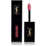 Yves Saint Laurent Vernis À Lèvres Vinyl Cream lesk na pery s krémovou textúrou odtieň 407 Carmin Sesssion 5.5 ml