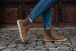 Barefoot boty Be Lenka Entice - Toffee Brown 34