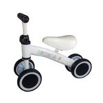 4 Wheel Kids Adjustable Tricycle Baby Toddler Balance Bike Push Scooter Walker Bicycle for Balance Training for 18 Mouth