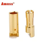 Amass 5.5mm Gold-plated Copper Banana Plug AM-1005 Male & Female